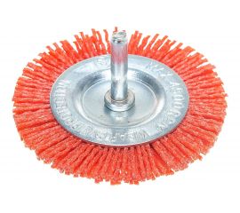 Щетка дисковая нейлоновая (75х6 мм) для дрели SKRAB 35331 