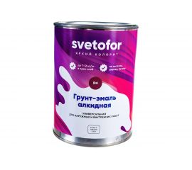 Грунт-эмаль Светофор D4 черный 0,9кг ЗОР00002858 