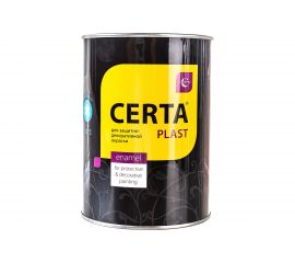 Кузнечная декоративная антикоррозионная краска CERTA PLAST шоколад (0,8 кг) PLM00089 
