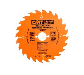 Диск пильный по дереву (190х30х1,6/2,6 мм; Z24) CMT 291.190.24M 