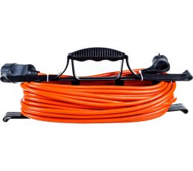 Силовой удлинитель ЭРА UFx-1e-3x1.5-20m-IP44 на рамке, c заземлением, 1 гнездо, 20м, ПВС, 3x1.5 Б0046829 