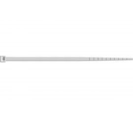 Стяжки SapiSelco самозатухающие, белого цвета, 4.5x280 мм, полиамид 6.6, уп. 100 шт. SEL.EC2.425 