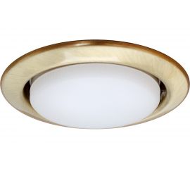 Точечный светильник Светкомплект GХ53х12Вт сатин золото R75.MG 