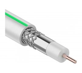 Коаксиальный кабель PROconnect SAT 703 B, CCS/Al/Al, 75%, 75 Ом, бухта 100 м, белый 01-2431-2 