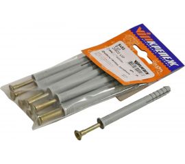 Потайной дюбель-гвоздь VIPкрепеж бортик, 8х80, 8 шт. 20820 VIP 