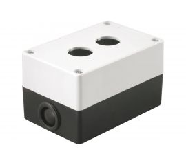 Корпус IEK, КП 102, 2-местный, белый, для кнопок, ИЭК, BKP10-2-K01 