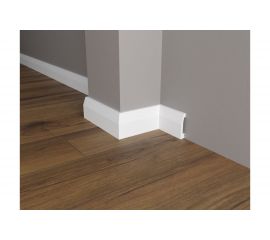 Напольный плинтус Decor-Dizayn ударопрочный влагостойкий под покраску 70Х15Х2000 мм DD125 