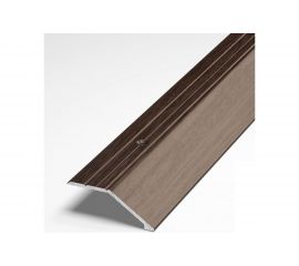 Порог разноуровневый алюминиевый (45 мм; 0.9 м; декоративный; дуб мокко) Лука УТ000002699 