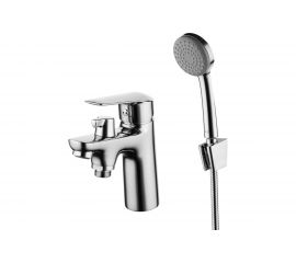 Смеситель на борт ванны IDDIS Torr TORSB10i07 на 1 отверстие с керамическим дивертором 