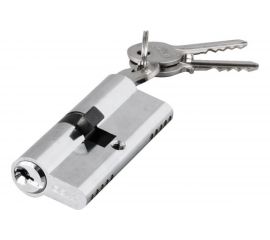 Цилиндр замка ANBO 2200 ключ/ключ, английский, 3 ключа, никель, 35х35 мм l4213 