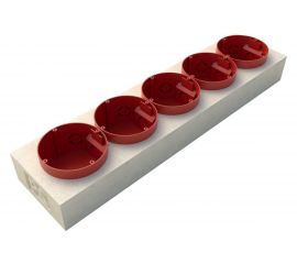 Подрозетник PhoneStar WOLF пять гнезд 4631153911187 