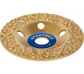 Чашка твердосплавная плоская (125x22 мм; зерно 14 среднее) ПРАКТИКА 795-361 