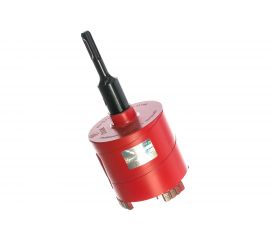 Коронка алмазная с переходником М16-SDS+ (82х70 мм) по бетону DIAM 311103 