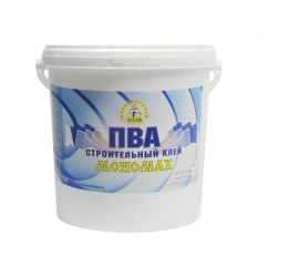 Клей ПВА МОНОМАХ строительный 10 л 2пваст10б 
