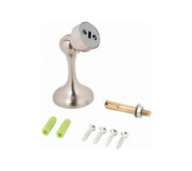 Магнитный ограничитель Стандарт 102 SN (европакет; прямой; матовый никель) 12588 