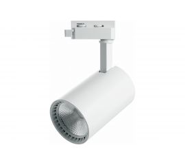 Трековый светодиодный светильник на шинопровод FERON 12W, 1080 Lm, 4000К, белый, 60 гр, AL102 32515 