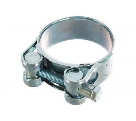 Металлические хомуты СИБРТЕХ, силовые, 44-47мм, ширина 22мм, шарнирный, W1, 2шт 47537 