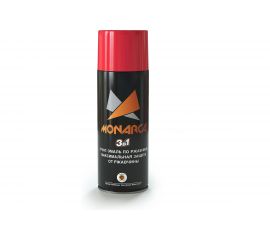 Аэрозольная грунт-эмаль Monarca по ржавчине RAL3020 Светофорно-Красный 83020 