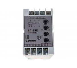 Реле контроля трехфазного напряжения Реле и Автоматика, ЕЛ-15Е 380В 50Гц A8222-77135358 