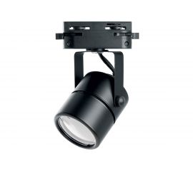 Трековый однофазный светильник на шинопровод FERON GU10, AL191, 50W, 230V, черный 41592 