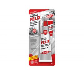 Герметик-прокладка FELIX (силиконовый; прозрачный; 85 г) 411040058 