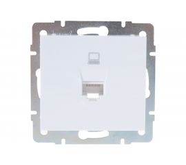 Компьютерная розетка LEZARD RAIN белая 703-0288-139 