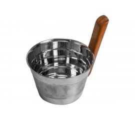 Бадья из нержавеющей стали Банные штучки 4л 32031 