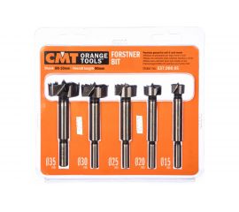 Комплект свёрл Форстнера (15-35 мм; 90 мм) 5 шт. CMT 537.000.05 