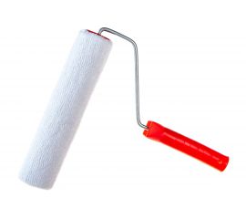 Малярный валик РемоКолор с рукояткой Велюр, ось 6мм, D48мм, 250мм, 04-2-306 