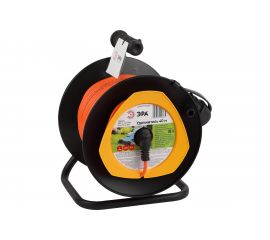 Удлинитель ЭРА, силовой, RPx12x140m, на пластиковой катушке, б/з, 1 гн, 40м, ПВС 2x1, Б0046834 