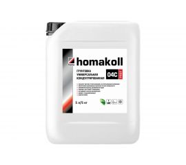 Грунтовка для впитыв. и не впитыв. оснований Homakoll 04C Prof концентрат, 5 л 99688 