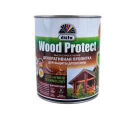 Пропитка для защиты древесины Dufa Wood Protect тик 750 мл МП000015769 