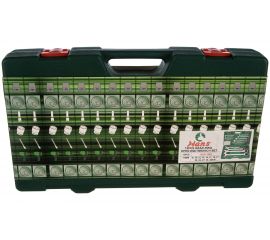 Комплект трещоточных комбинированных ключей 8-32мм, 13шт Hans 166513MB 