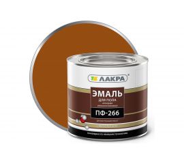 Эмаль Лакра ПФ-266 золотисто-коричневая, 2 кг 90000669785 