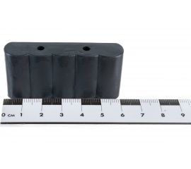 Латодержатель для метал. каркаса Левша ЛДП 53-06 черный, 2 шт. У8-9813.Ч 