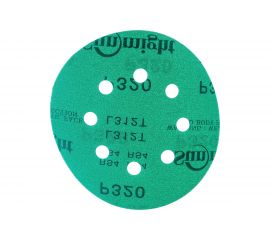 Круг шлифовальный FILM L312T (5 шт; 125 мм; на липучке; 8 отв; зелёный; P320) SUNMIGHT 53214R 