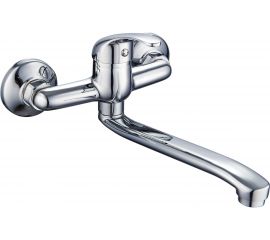 Смеситель для кухни Профсан ПСМ серия КОМПЛЕКТАЦИЯ настенный, тип ГОСТ См-МОРНА См-УмОРНА PSM-104-10 