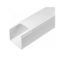 Кабель-канал Промрукав белый 2-й замок в п/э 60х60 2м PR03.0056 