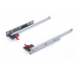 Направляющая частичного выдвижения с доводчиком SAMET SMART SLIDE, Lock-Fix 450 мм СТ-00001274 