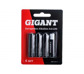 Батарейка Gigant Alkaline АА/LR6 блистер 4 шт. GBA-2A-4 