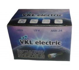 Батарейка VKL electric LR 03 / ААА Alkaline BOXх24 1,5В 1194413 