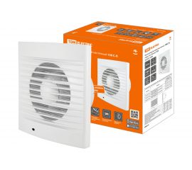 Бытовой настенный вентилятор TDM 150 С-П, подшипник качения, белый, SQ1807-2006 