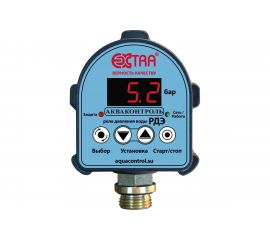Реле давления воды электронное для насоса EXTRA АКВАКОНТРОЛЬ РДЭ G1/2" 