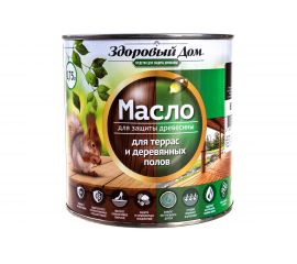 Масло для террас и деревянных полов Здоровый Дом венге 0,75 л Лк-00009557 