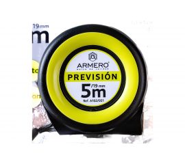 Рулетка Armero с автоблокировкой, 5м/19мм, мини, магнит, нейлон A102/051 