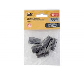 Соединительный зажим IEK СИЗ-1 9,0-25,0, серый, 5 шт, ИЭК USC-10-8-005 
