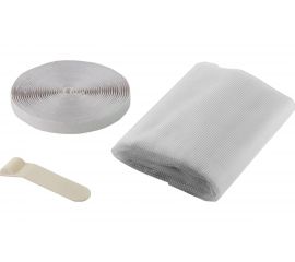 Противомоскитная сетка для окна Stayer Comfort с крепежной лентой белая ПЭТ 12480-11-13 