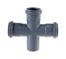 Канализационная крестовина АНИ Пласт DN 50х50х50 SCE000000050 