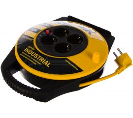 Удлинитель на катушке IEK 4х10м УК10 с термозащитой 3х1.0 Industrial WKP14-10-04-10 277734 