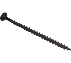 Саморез по дереву КРЕП-КОМП черный 4,2х76, 15 шт. чд76мф 